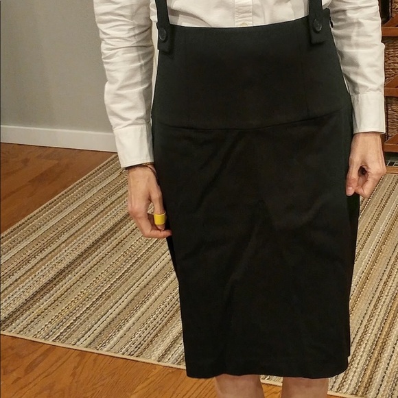 Express Design Studio Skirt with suspenders. - Picture 5 of 5